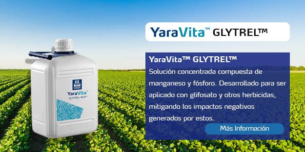 Yara Producto YaraVita GLYTREL fertilizante descripcion nutrientes